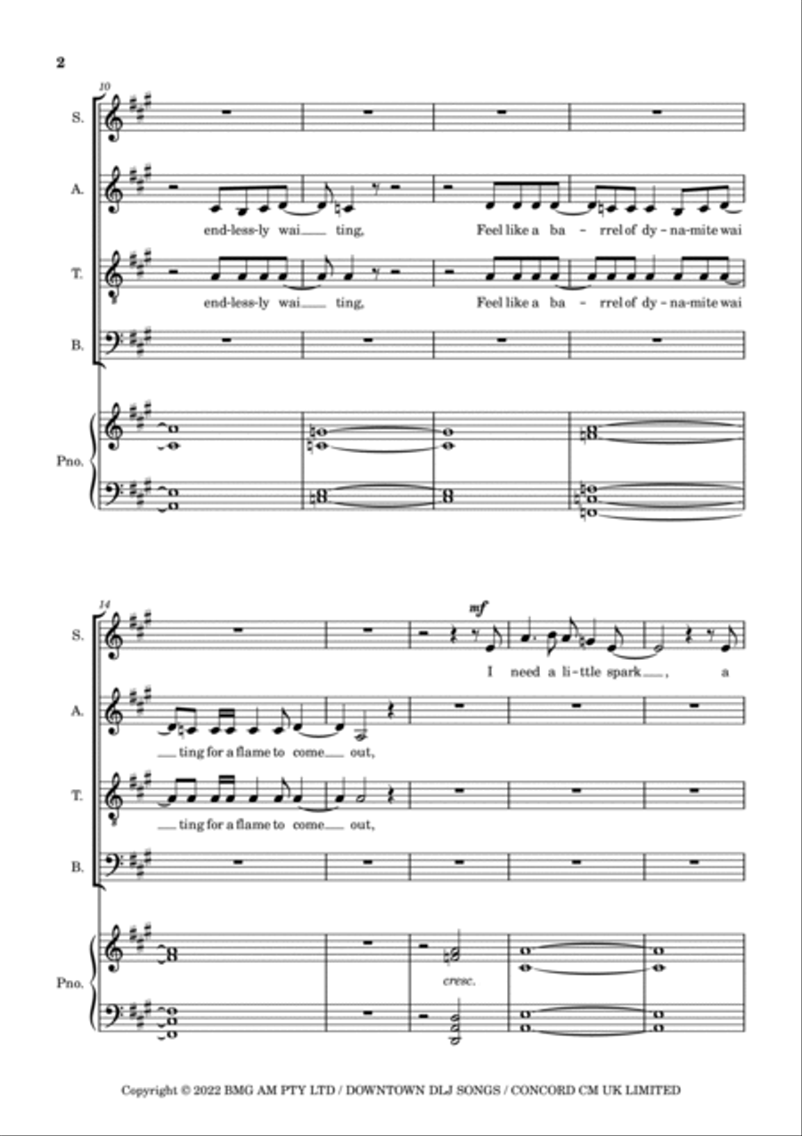 Ready 4-Part scores gallery preview page 2