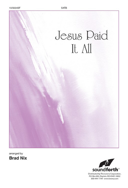 Jesus Paid It All image number null