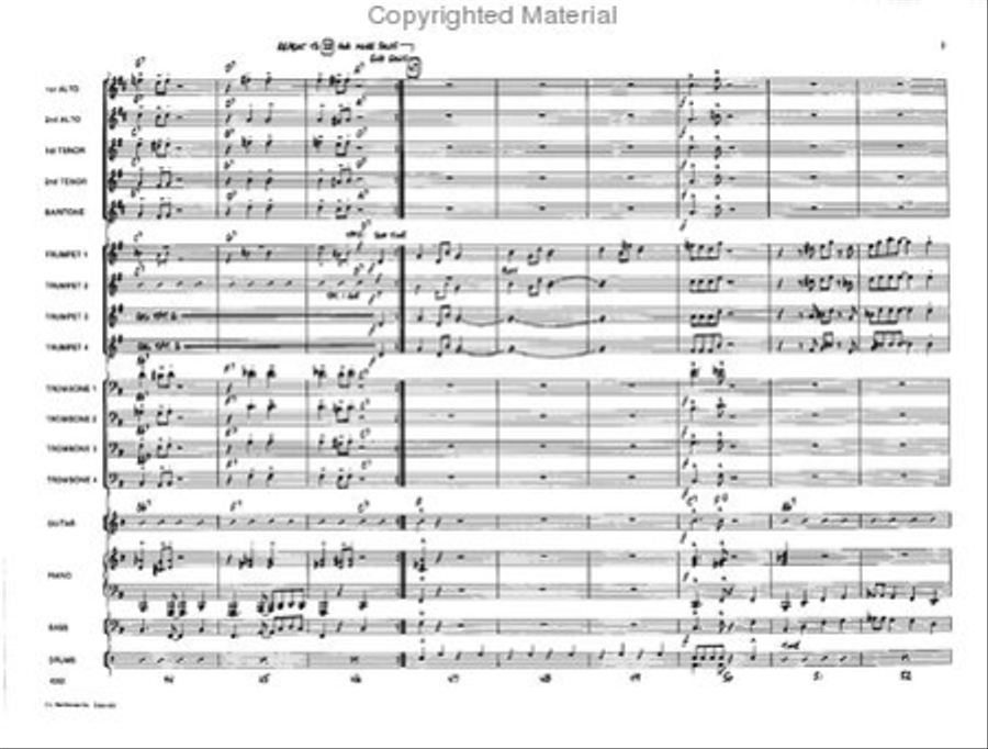 Bugle Boogie Blues Bugle Boogie Blues Jazz Ensemble scores gallery preview page 7