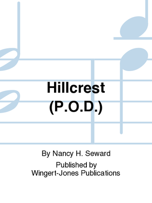 Book cover for Hillcrest - Full Score