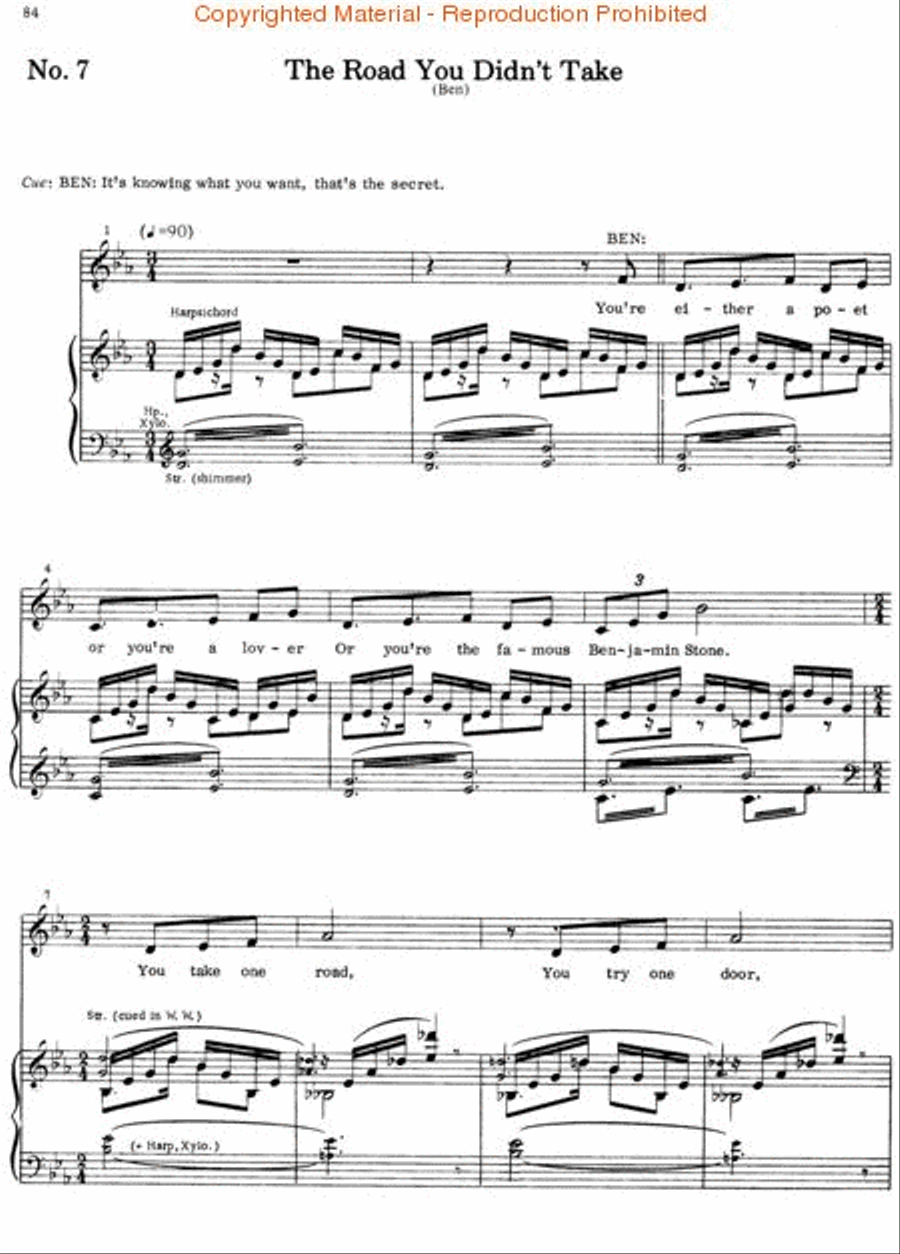 Follies Follies Voice scores gallery preview page 3
