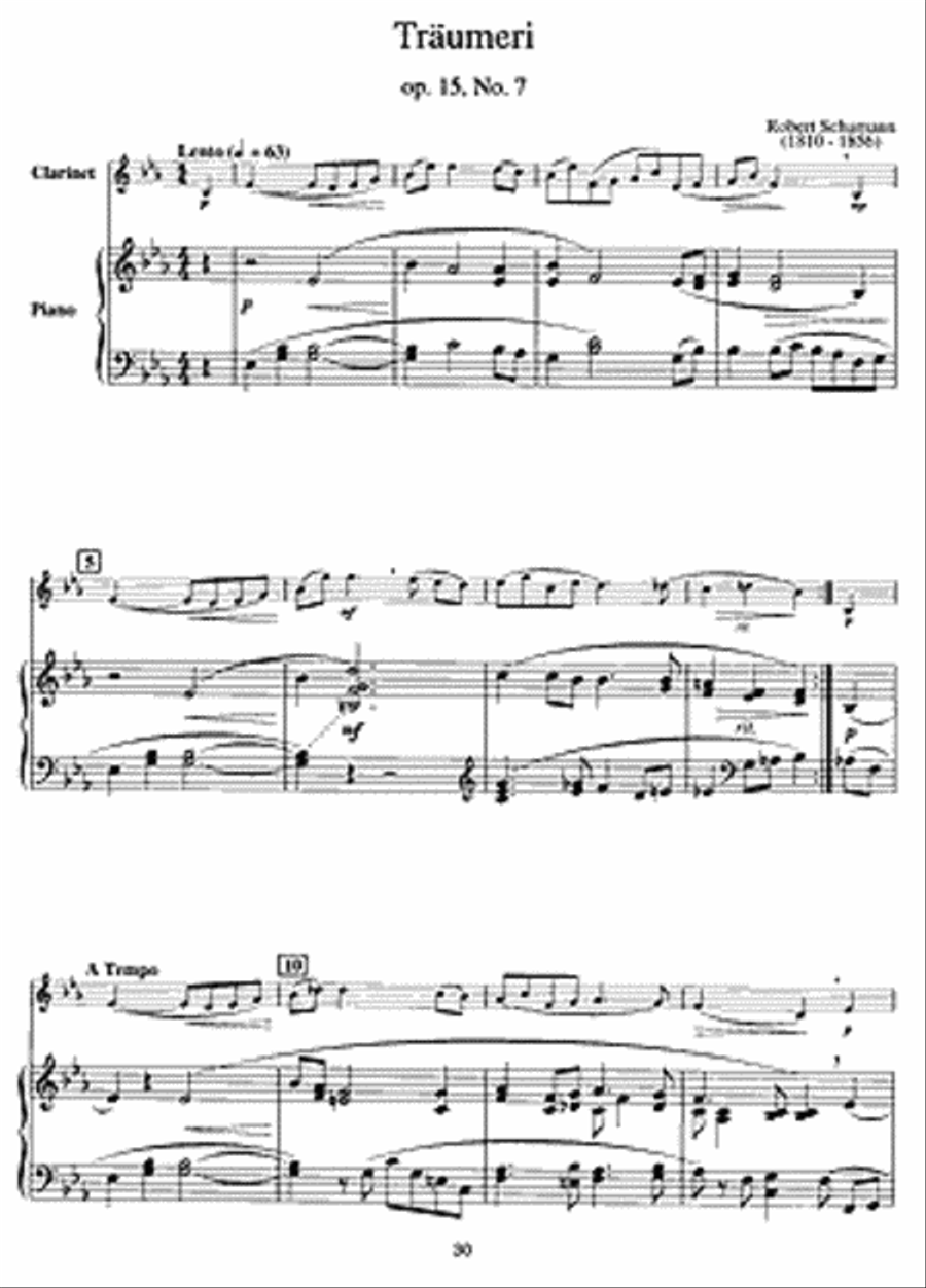 Solo Pieces for the Beginning Clarinetist Clarinet scores gallery preview page 3