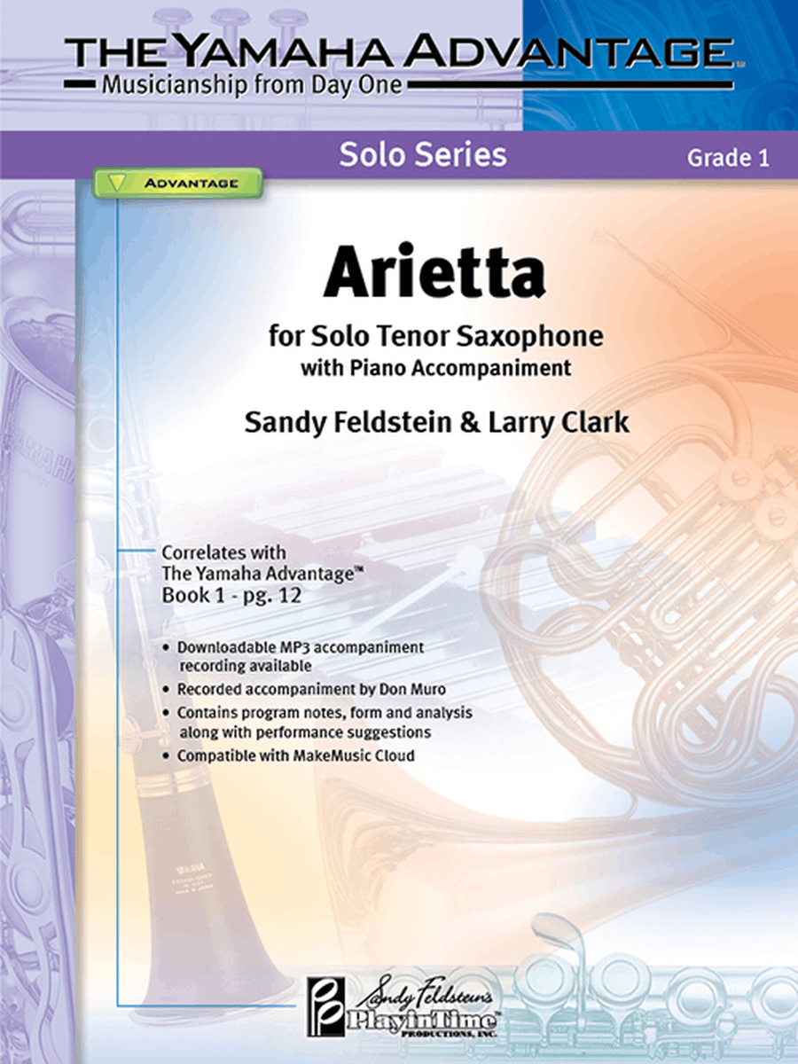 Arietta - Tenor Saxophone