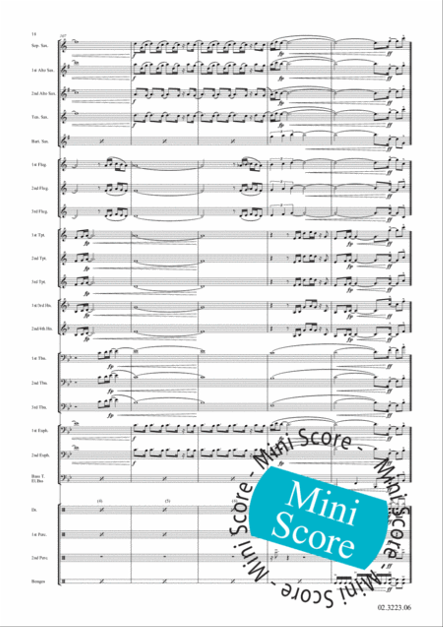 Land Of Make Believe Land Of Make Believe Fanfare Band scores gallery preview page 22