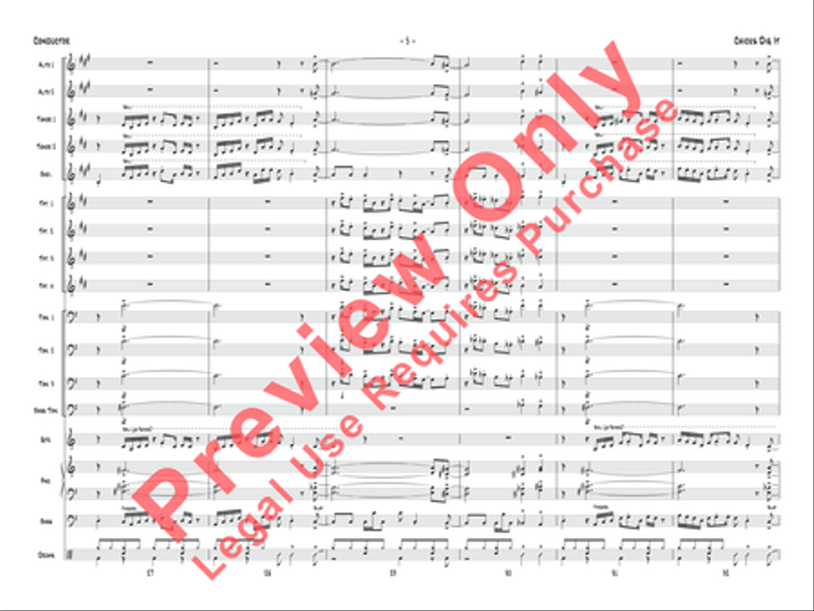 Chicks Dig It Jazz Ensemble scores gallery preview page 6
