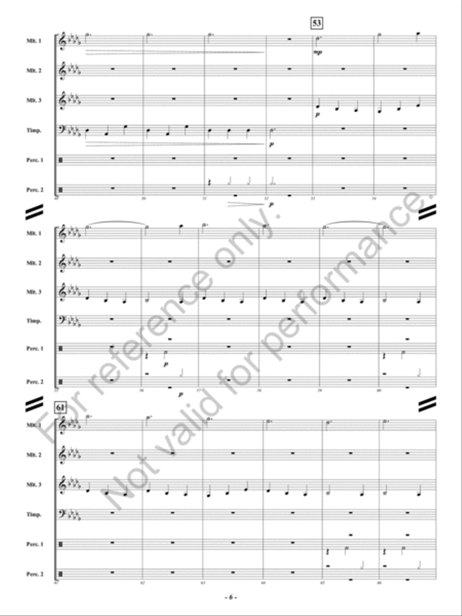 Hatsuhi Sunrise Hatsuhi Sunrise Percussion Ensemble scores gallery preview page 7