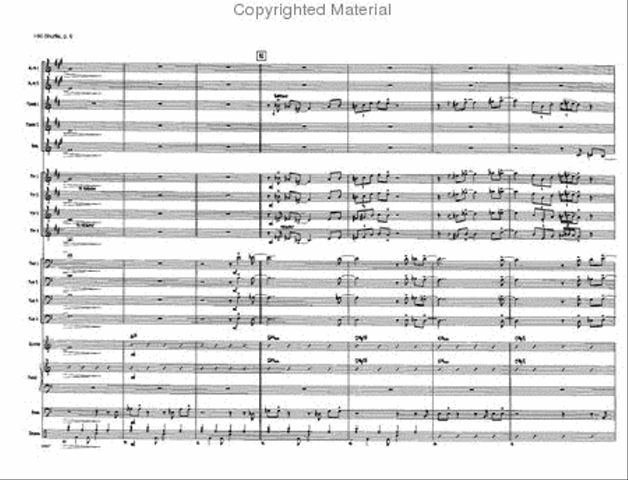 I-80 Shuffle I-80 Shuffle Jazz Ensemble scores gallery preview page 6