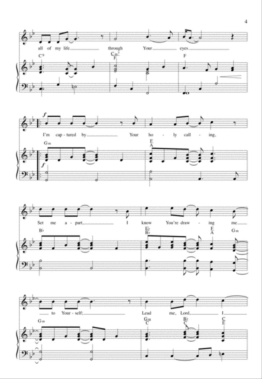 Solos from the Word High Voice scores gallery preview page 4