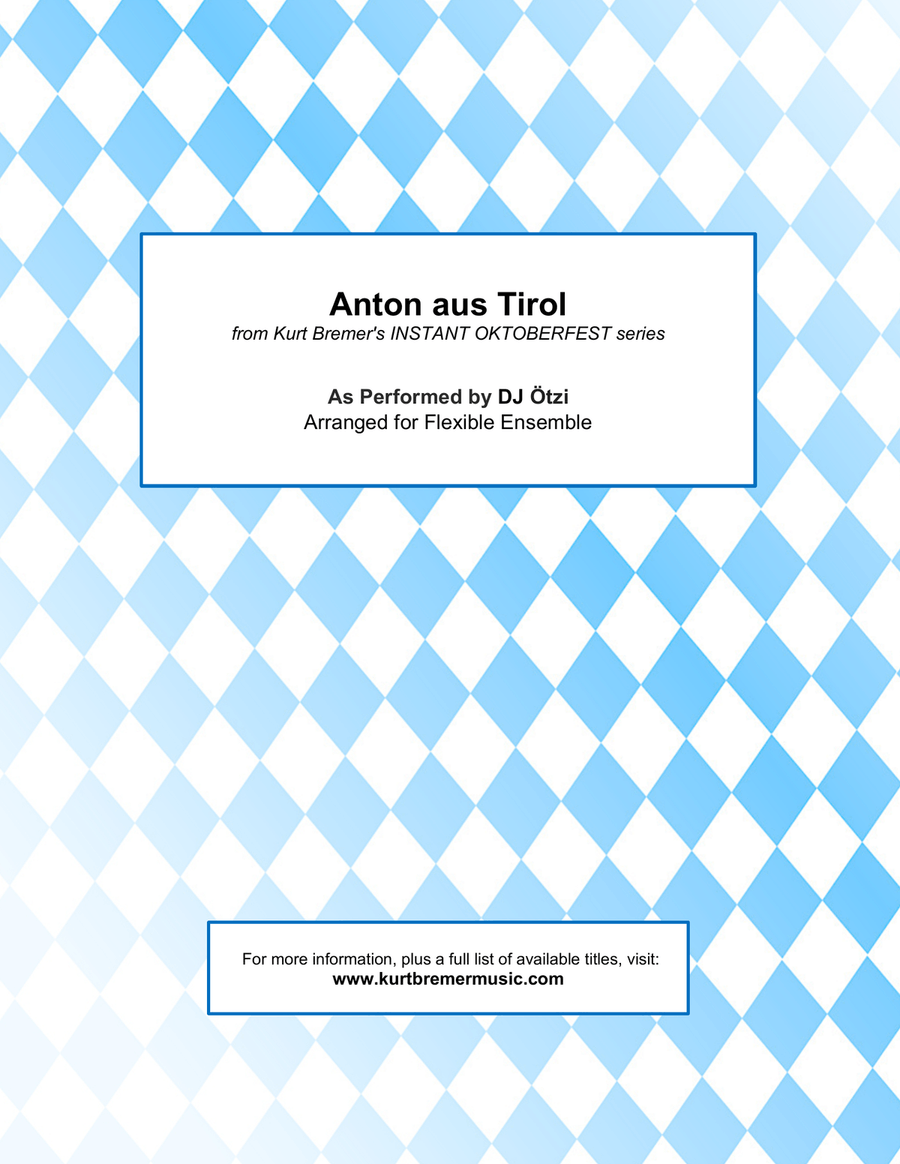 Der Anton Aus Tirol Small Ensemble scores gallery preview page 3