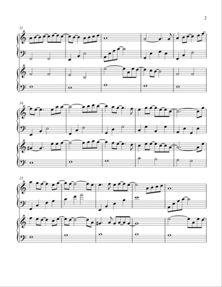 Mary, Did You Know? Harp scores gallery preview page 3