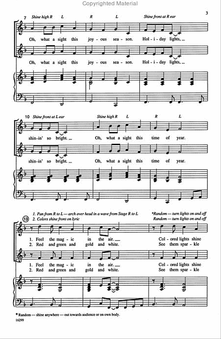 Holiday Lights - SoundTrax CD (CD only) Choir scores gallery preview page 3