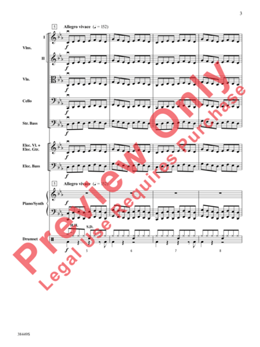 Requiem (The Fifth) String Orchestra scores gallery preview page 4