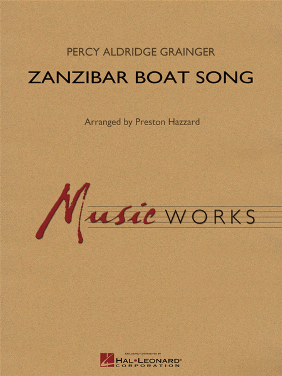 Zanzibar Boat Song Concert Band scores gallery preview page 1