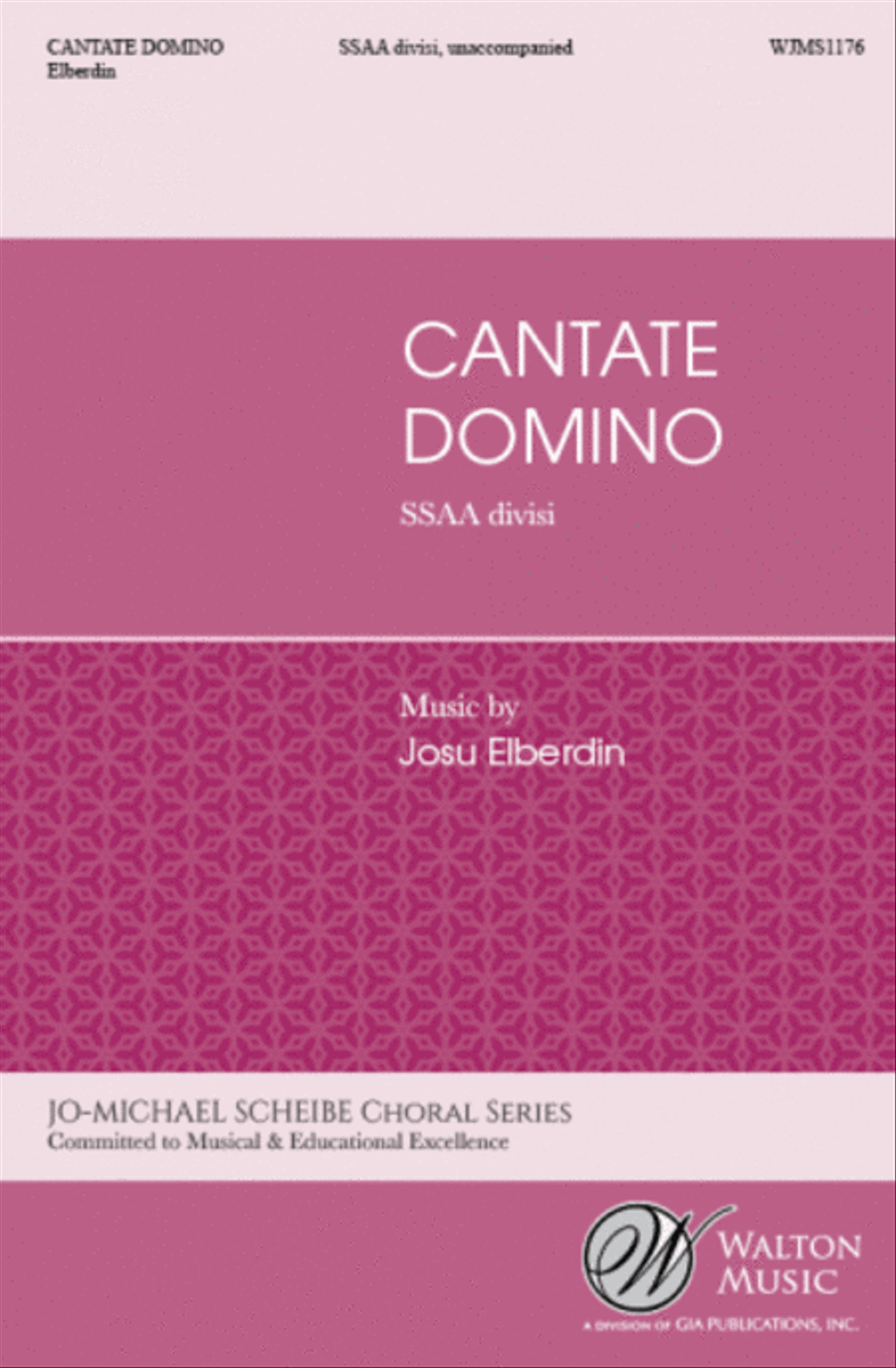 Cantate Domino (SSAA) SSAA scores gallery preview page 1
