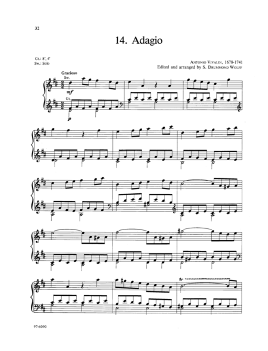 Baroque Music for Manuals, Vol. V Organ scores gallery preview page 15