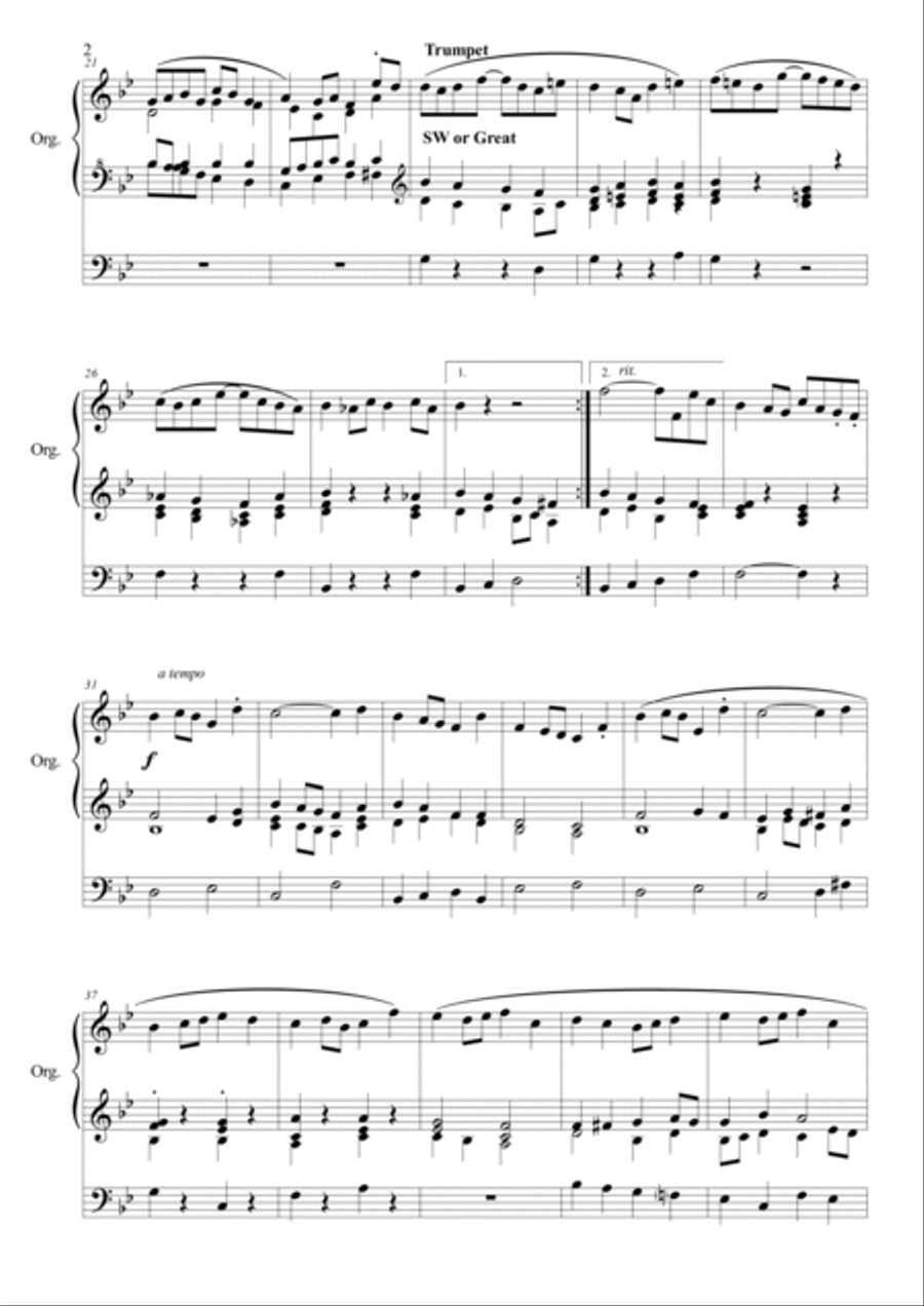 Short organ pieces set 1 Short organ pieces set 1 Organ Solo scores gallery preview page 3