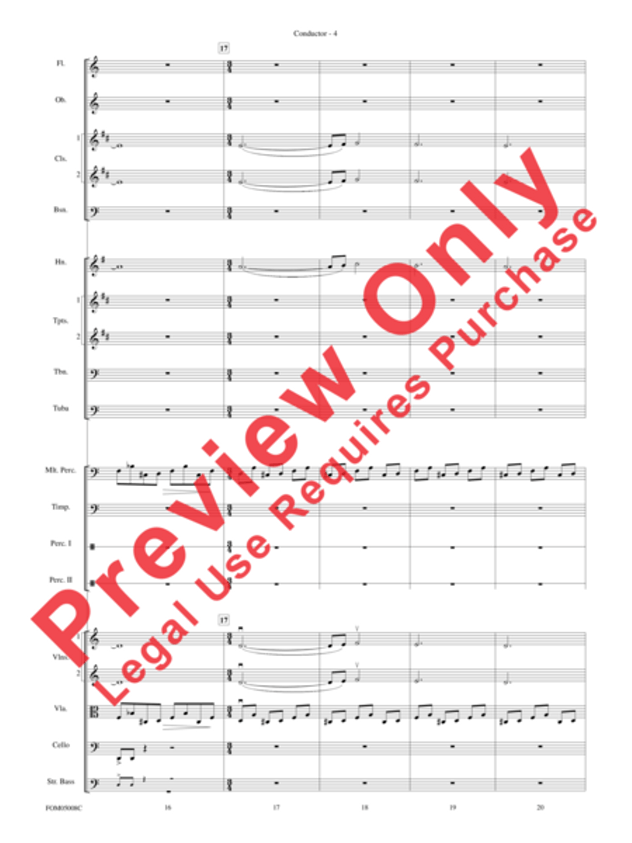 Battle of the Heroes (from Star Wars: Episode III Revenge of the Sith) Full Orchestra scores gallery preview page 34