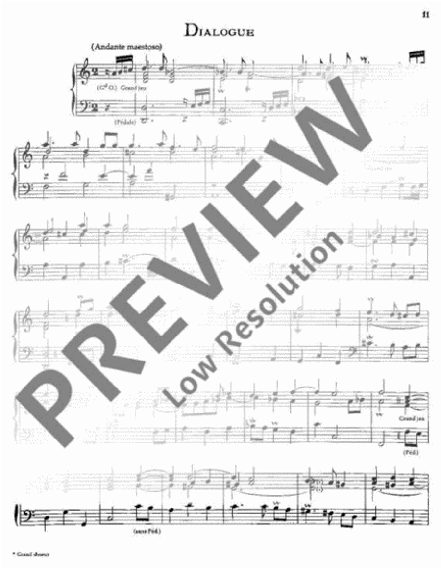 Organ Pieces Organ scores gallery preview page 12