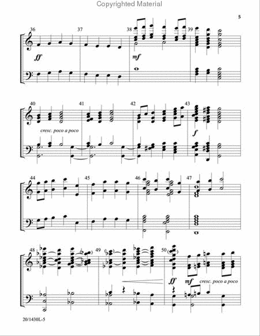 Easter Proclamation Easter Proclamation 5-Octaves scores gallery preview page 5