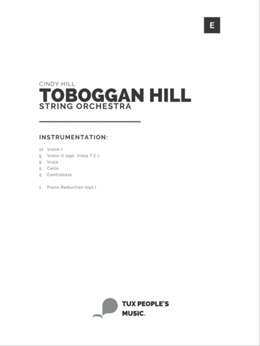 Toboggan Hill String Orchestra scores gallery preview page 2