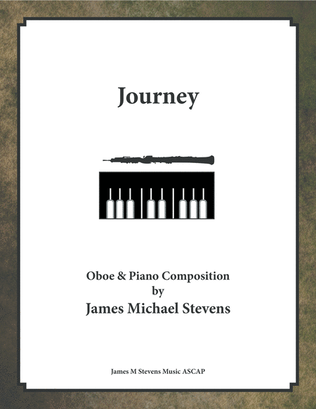 Book cover for Journey - Oboe & Piano