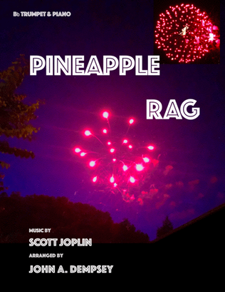 Book cover for Pineapple Rag (Trumpet and Piano)