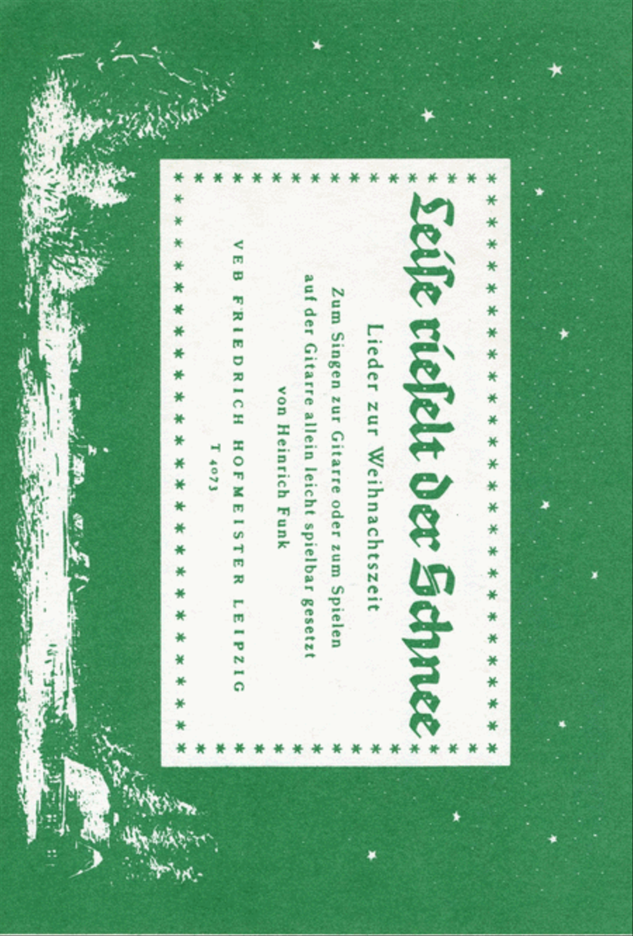 Leise rieselt der Schnee. Lieder zur Weihnachtszeit Classical Guitar scores gallery preview page 1