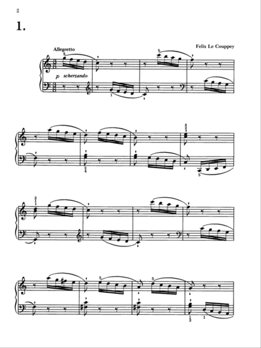 Best Traditional Piano Etudes, Book 2 Piano Method scores gallery preview page 3