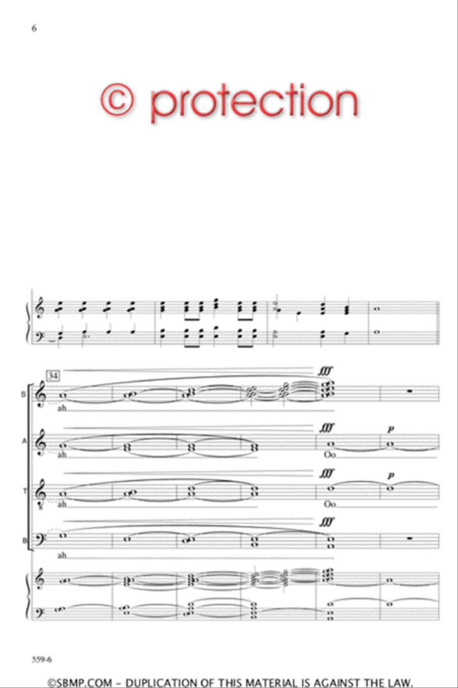 Hiraita, Hiraita - SATB Octavo 4-Part scores gallery preview page 5