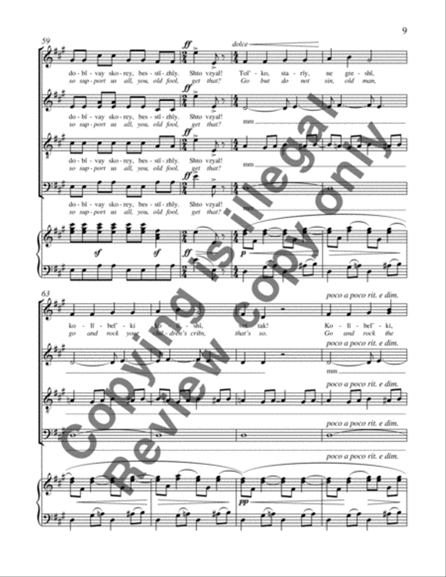 Gopak 4-Part scores gallery preview page 7