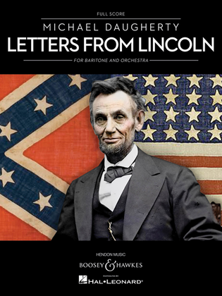 Book cover for Letters from Lincoln for Baritone and Orchestra