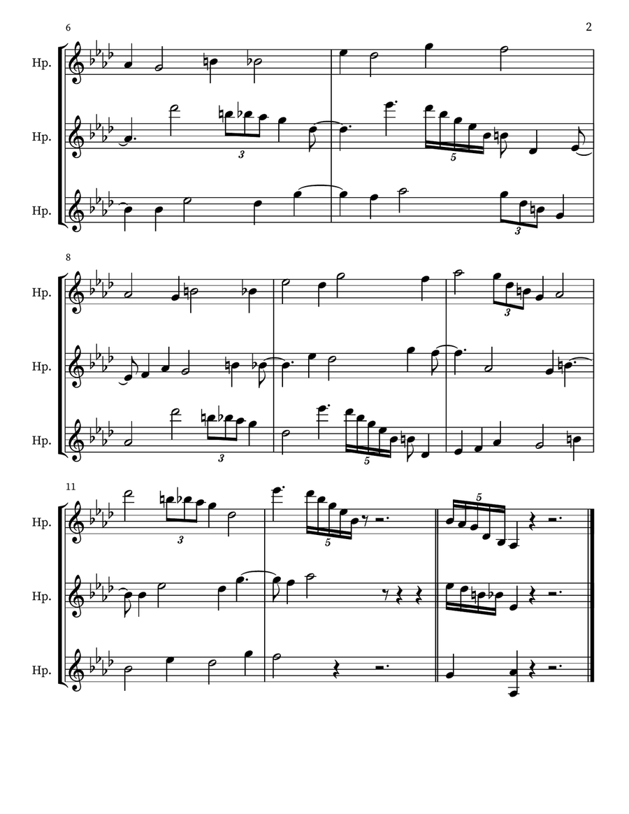 Children's Musing 23 Small Ensemble scores gallery preview page 2