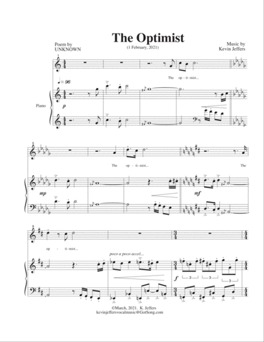 The Optimist High Voice scores gallery preview page 2