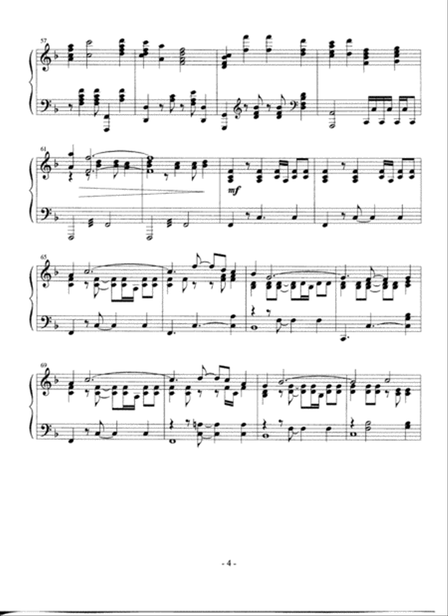 The Magnificent Seven The Magnificent Seven Piano Solo scores gallery preview page 4