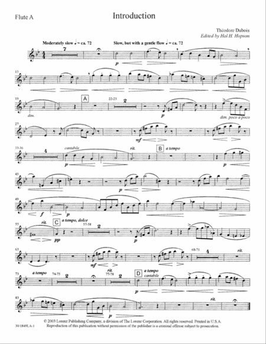 The Seven Last Words of Christ - Flute A Choir scores gallery preview page 2