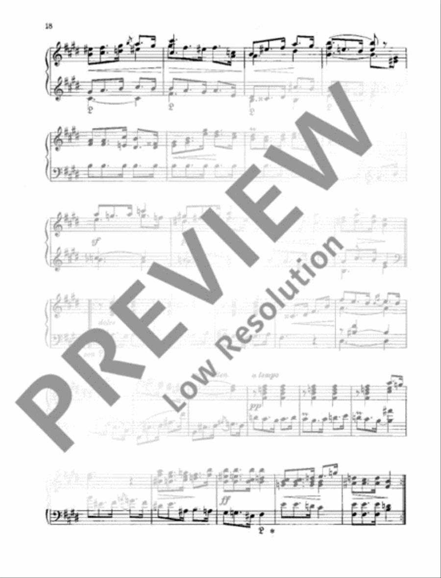 España Piano Solo scores gallery preview page 19