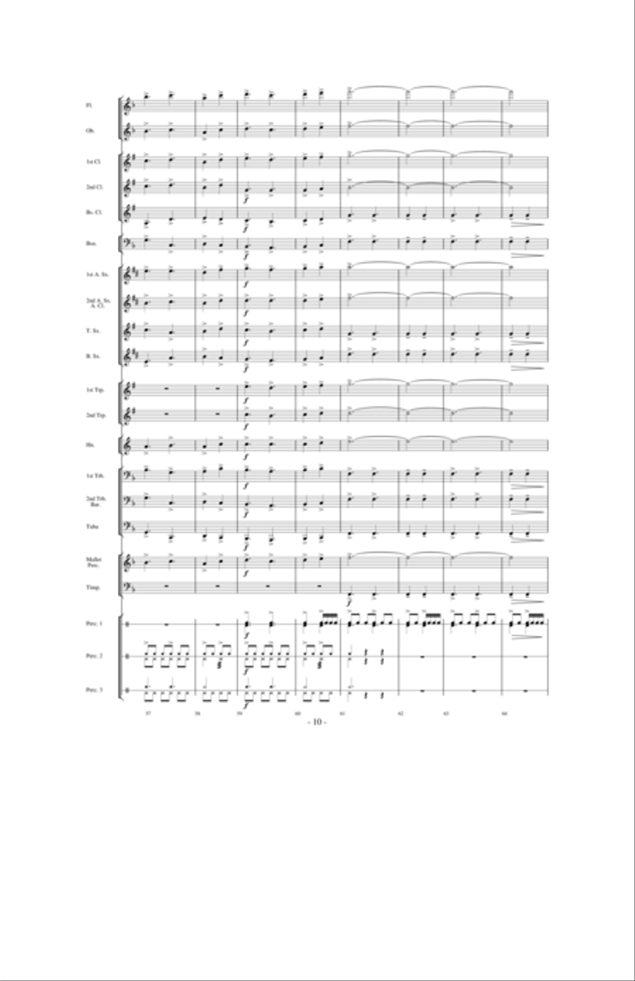 Velocity Concert Band scores gallery preview page 9