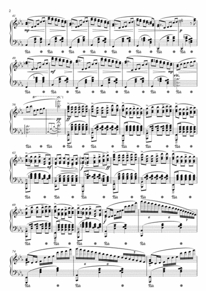 Op.34 Waltz N.27 Andantino Calando in C Minor