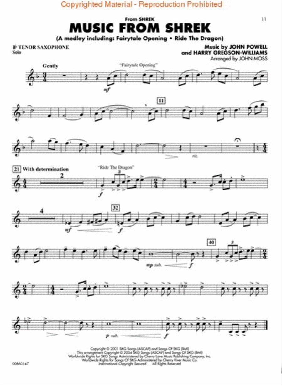 Film Favorites Concert Band Methods scores gallery preview page 4