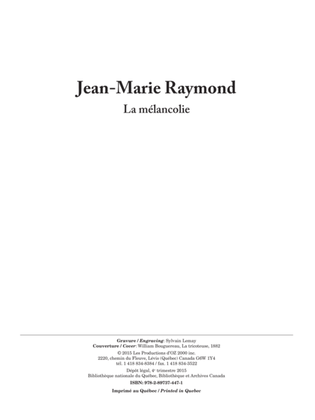 Book cover for Collection «Les sentiments» La mélancolie