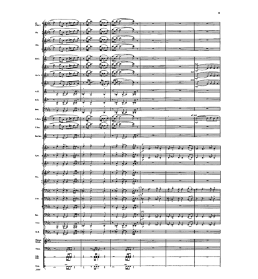 Symphonic Scenario Symphonic Scenario Concert Band scores gallery preview page 8
