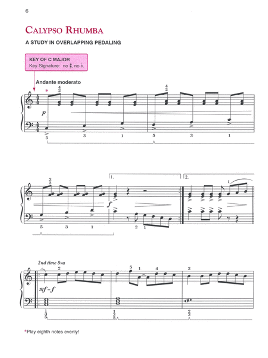 Alfred's Basic Adult Piano Course Lesson Book, Book 3 Piano Method scores gallery preview page 2