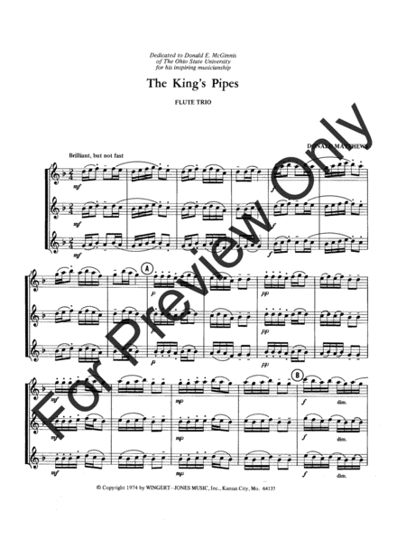 The King's Pipes