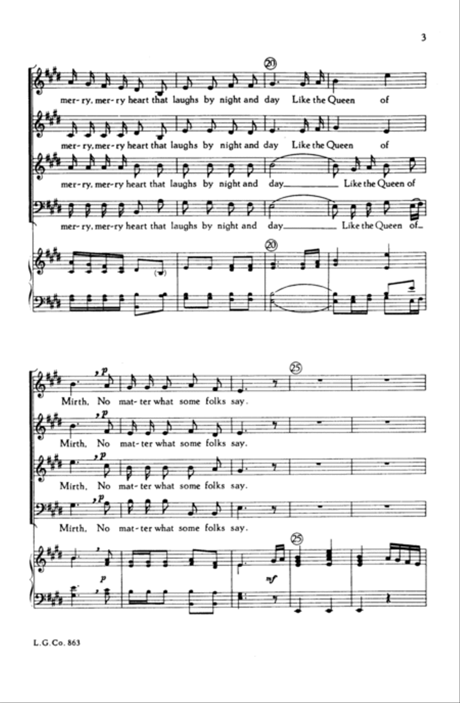 Some Folks 4-Part scores gallery preview page 14