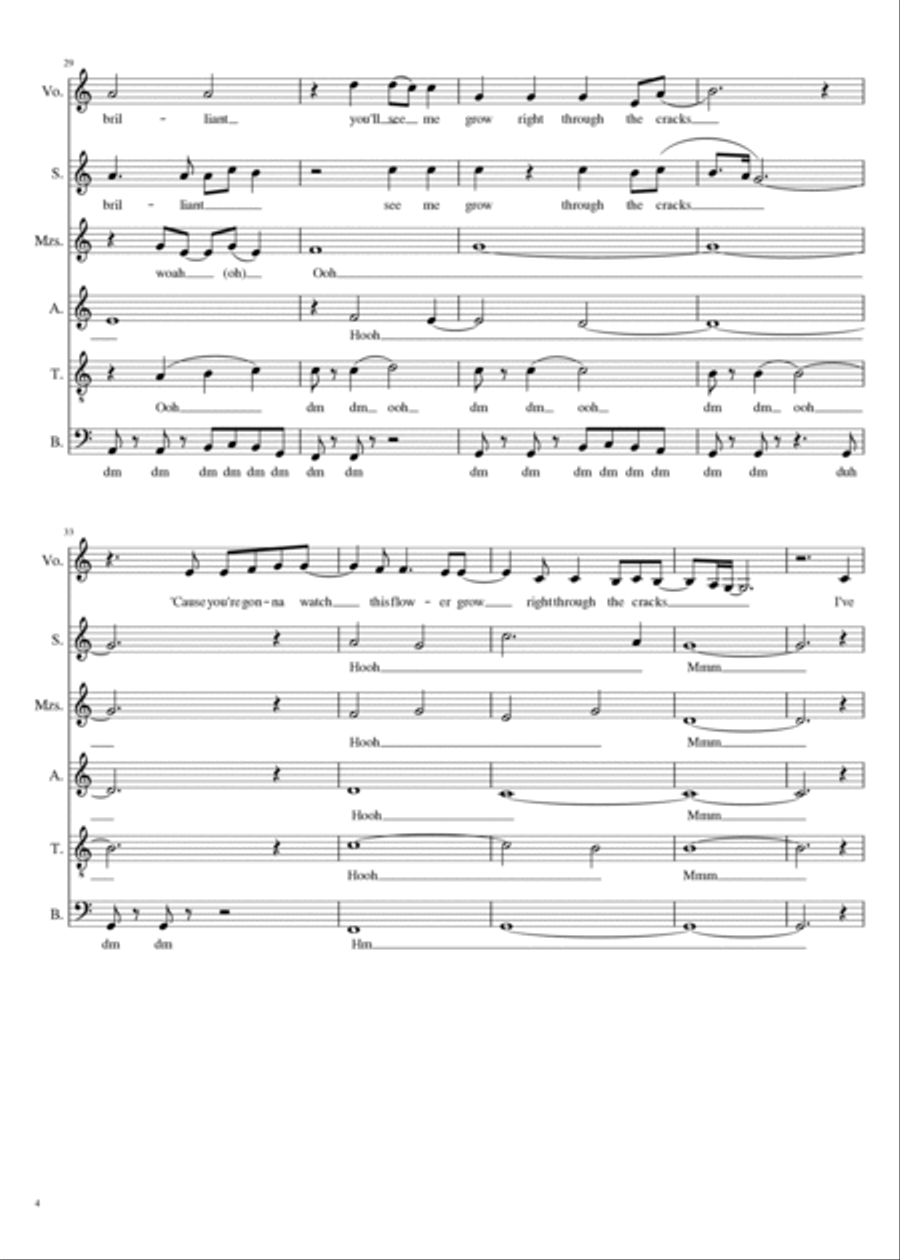 Resilient Resilient 4-Part scores gallery preview page 4