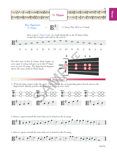 Basic Music Theory And History For Strings Workbook 1 - Viola