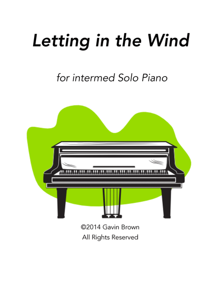 Letting In the Wind for Solo Piano image number null