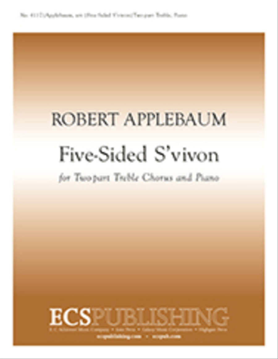 Five-Sided S'vivon 2-Part scores gallery preview page 1