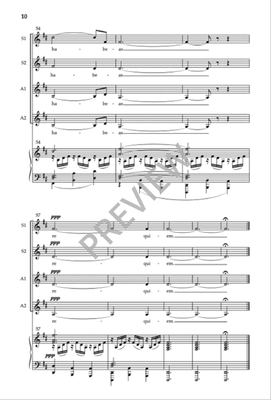 In paradisum SSAA scores gallery preview page 11