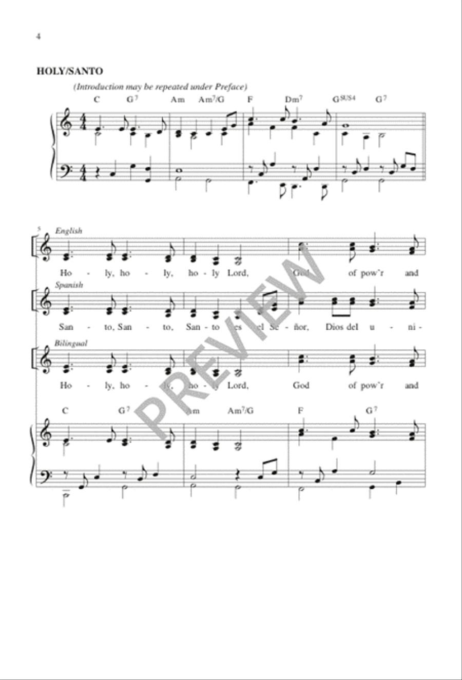 Santo Santo 2-Part scores gallery preview page 4